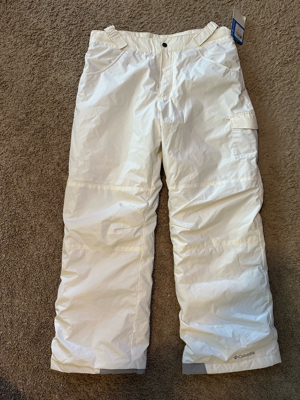 Columbia White Men's Snow/Ski Pants